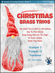 Christmas Brass Trios - Book 1 Accompainment MP3 cover Thumbnail